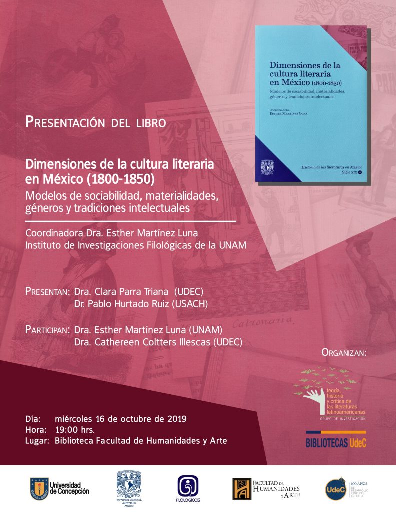 presentacionlibrounam_udec2019 Facultad de Humanidades y Arte