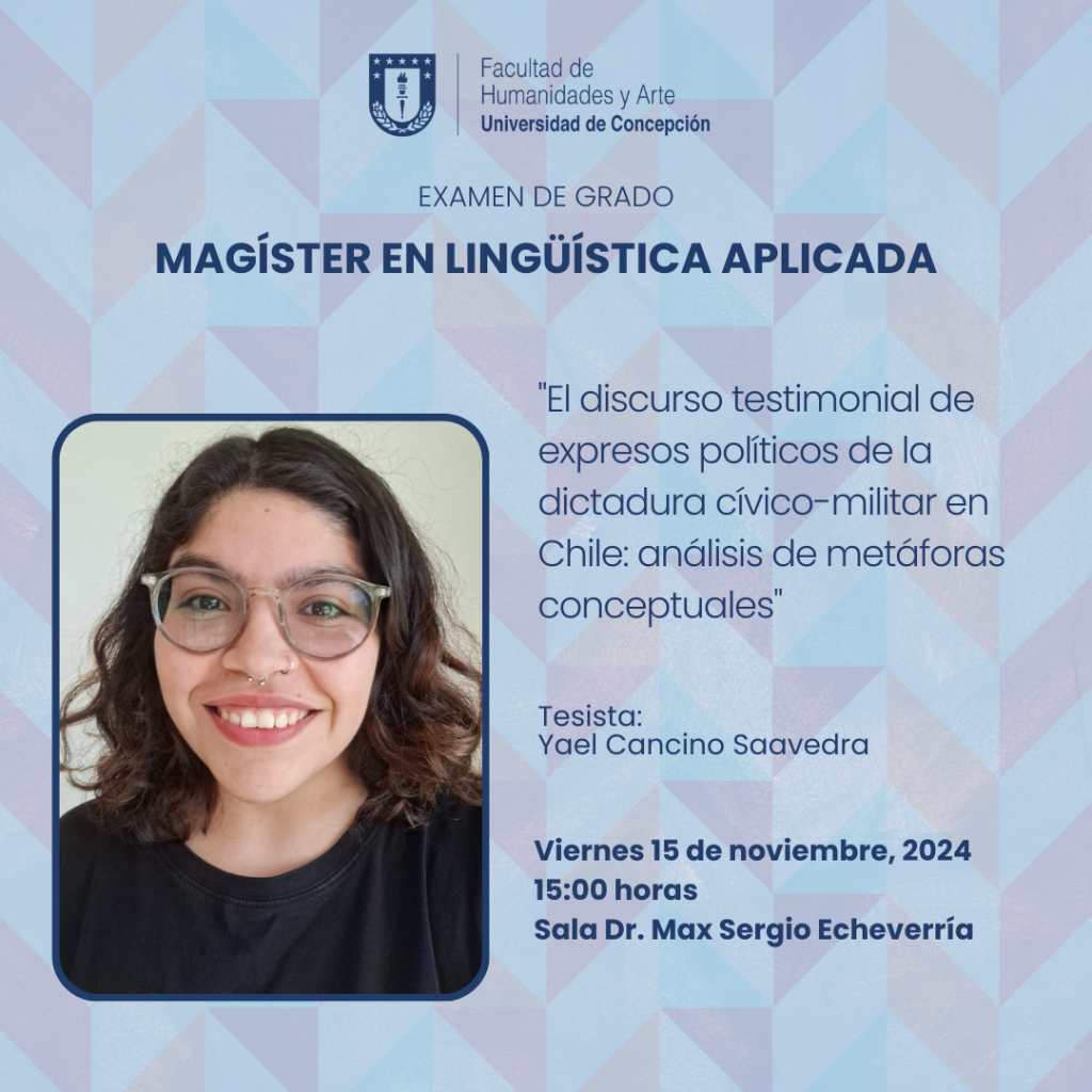 El discurso testimonial de expresos políticos de la dictadura cívico-militar en Chile-análisis de metáforas conceptuales