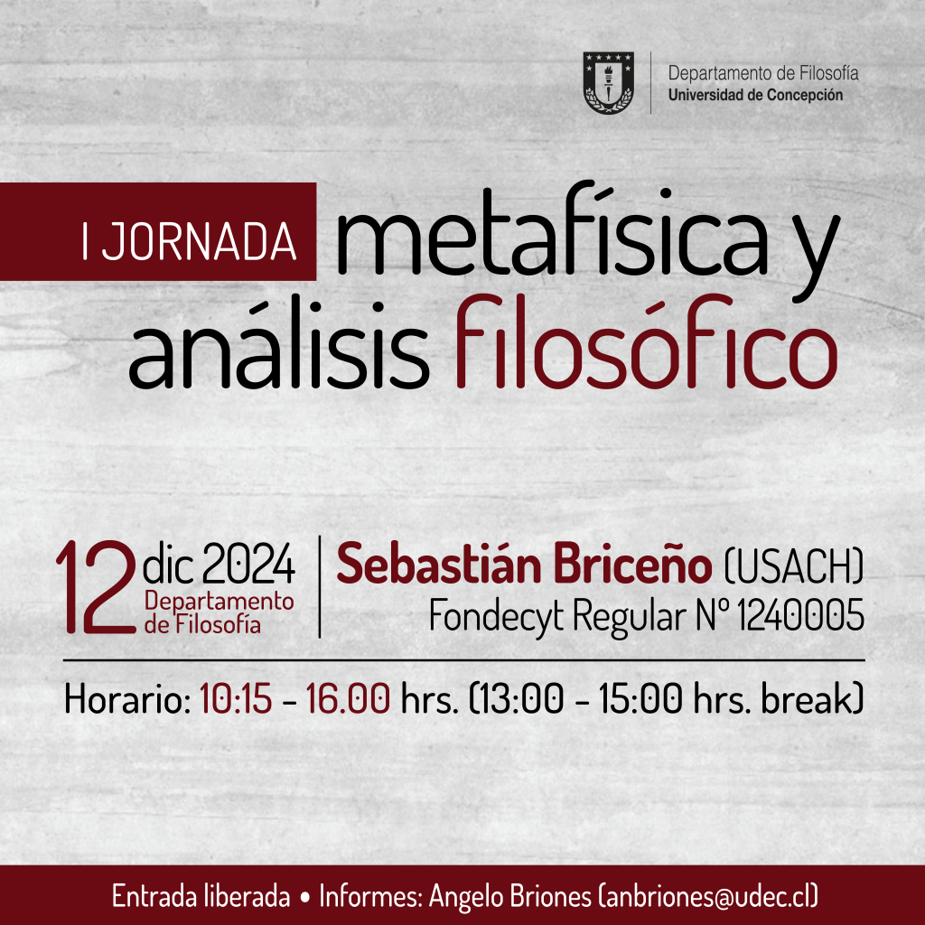 I Jornadas de Metafísica y Análisis Filosófico-1