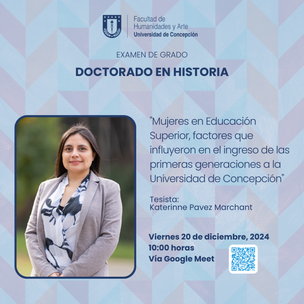 Mujeres en Educación Superior, factores que influyeron en el ingreso de las primeras generaciones a la Universidad de Concepción