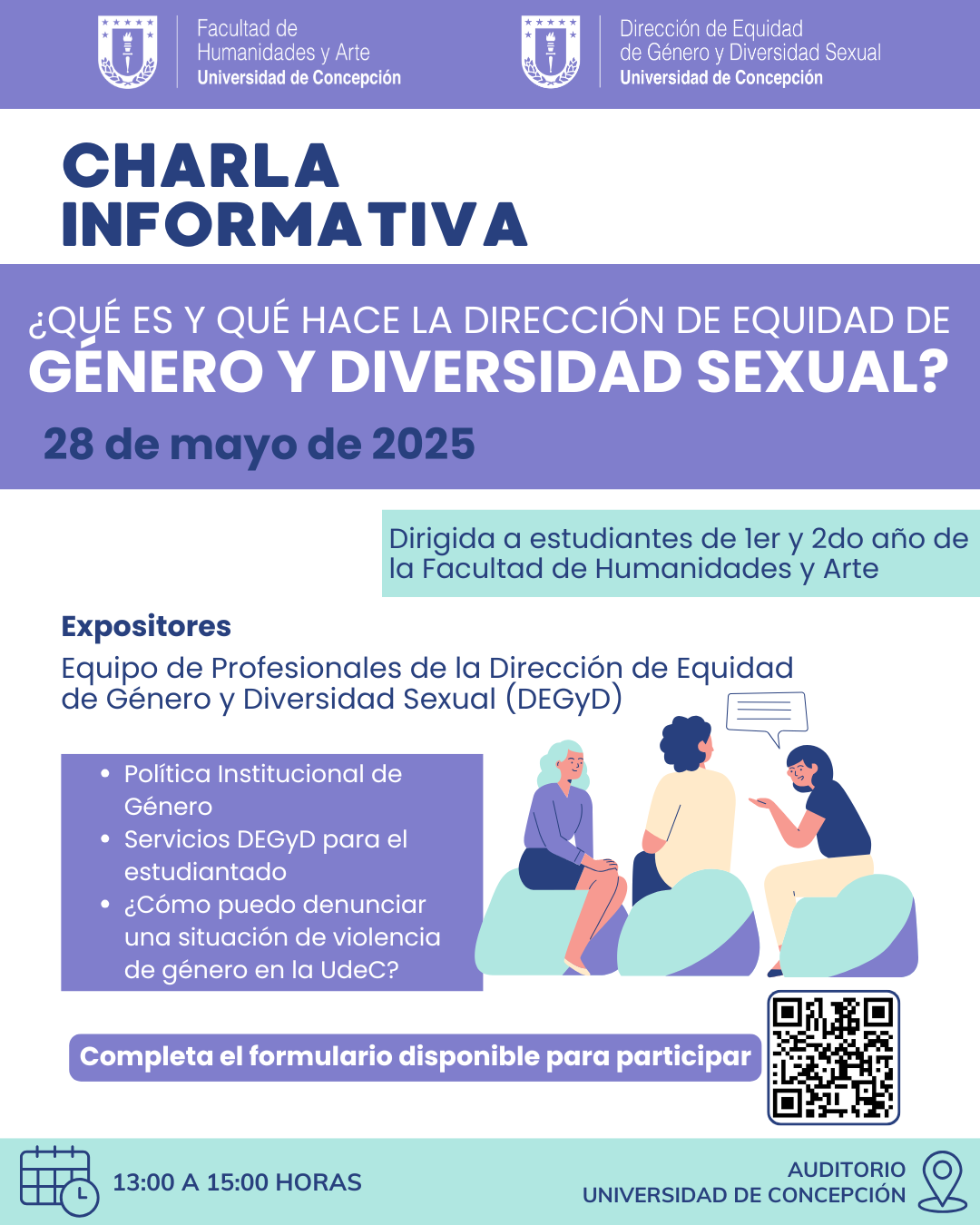 Charla DEGyD