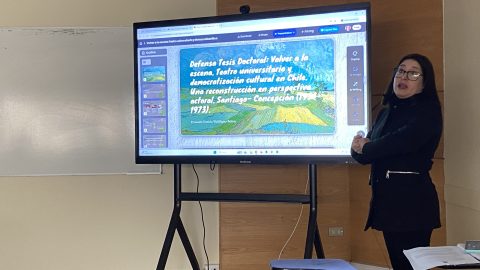 Nueva Doctora en Historia en la Universidad de Concepción_Daniela Wallffiguer defendió exitosamente su tesis doctoral sobre teatro universitario y democratización cultural