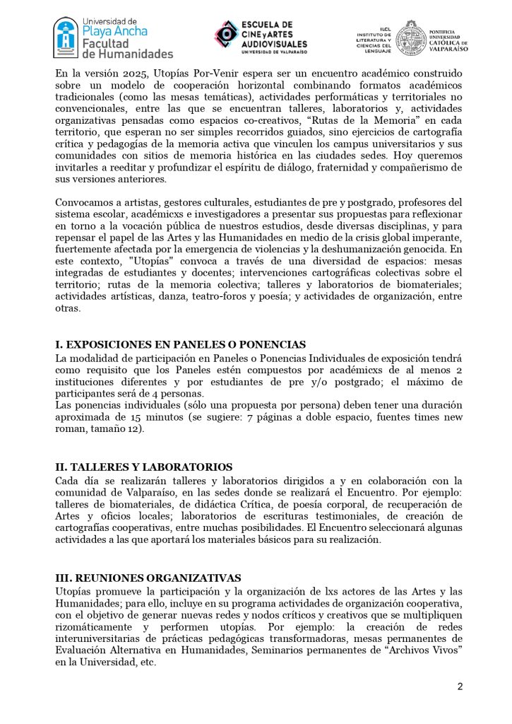 Convocatoria III Encuentro Utopiìas_2025_page-0002
