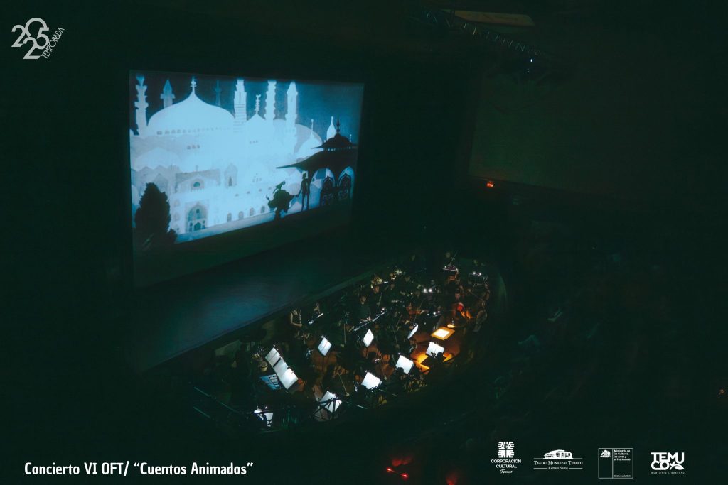 Docente de Teatro UdeC es invitado a narrar en el concierto Cuentos Animados junto a la Orquesta Filarmónica de Temuco-2