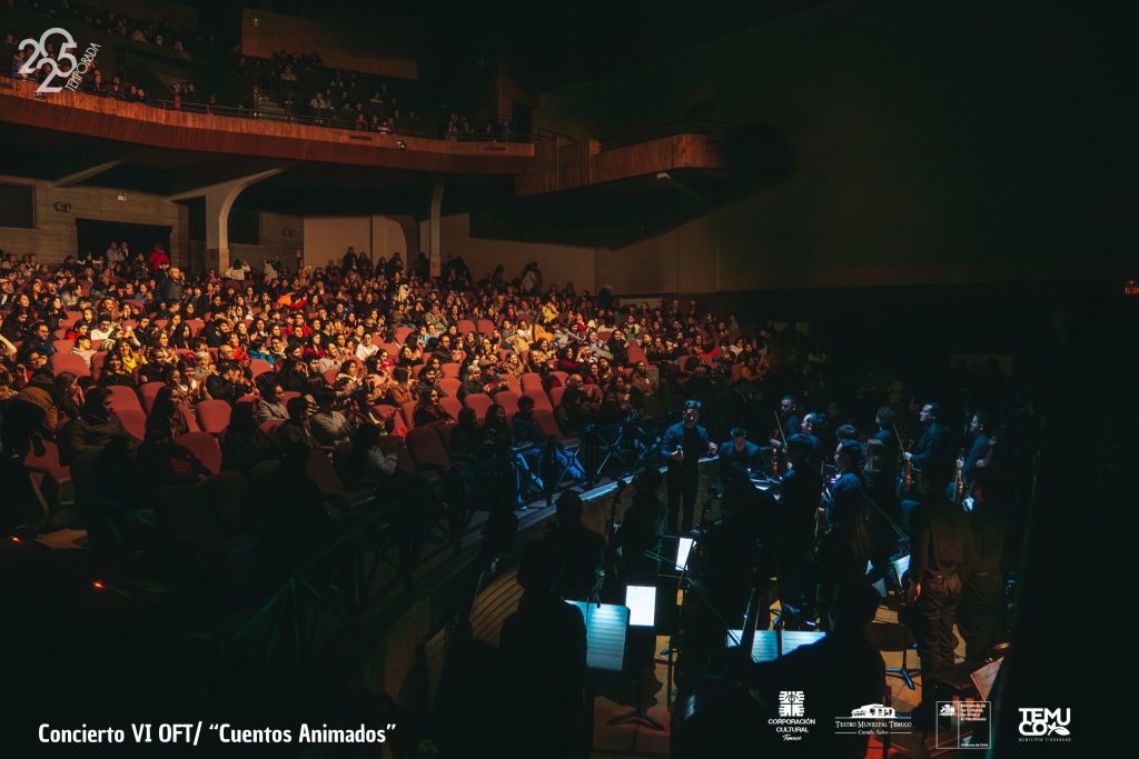 Docente de Teatro UdeC es invitado a narrar en el concierto Cuentos Animados junto a la Orquesta Filarmónica de Temuco-3