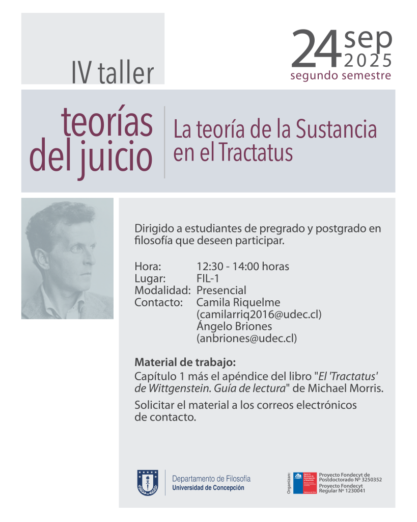 La teoría de la Sustancia en el Tractatus