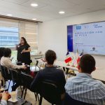 Académica del Departamento de Idiomas Extranjeros representa a la UdeC en el Seminario Anual de Lengua Francesa y comparte avances de la red francófona