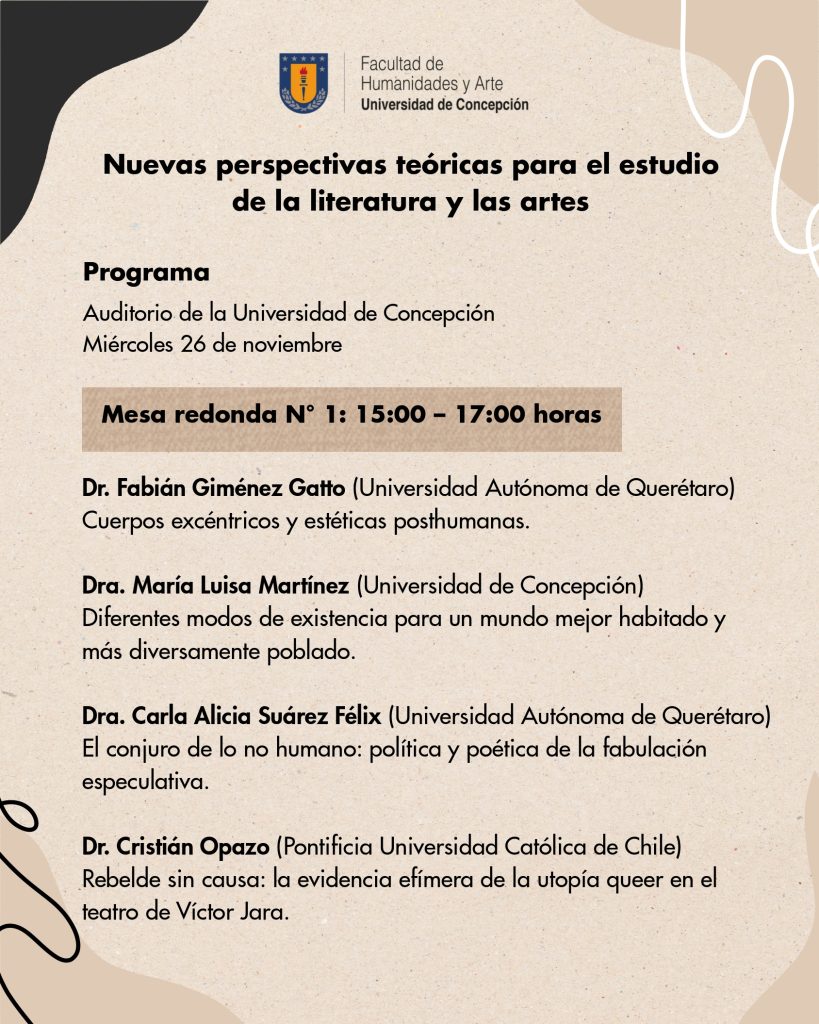 Nuevas perspectivas teóricas para el estudio de la literatura y las artes2