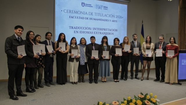 Facultad de Humanidades y Arte UdeC reconoce a su nueva generación de profesionales