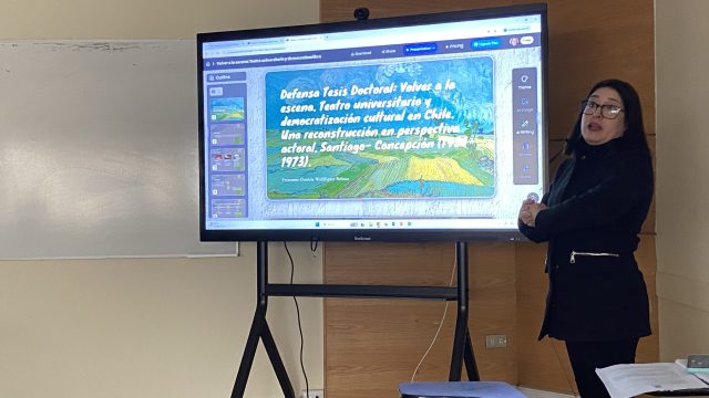 Nueva Doctora en Historia en la Universidad de Concepción_Daniela Wallffiguer defendió exitosamente su tesis doctoral sobre teatro universitario y democratización cultural