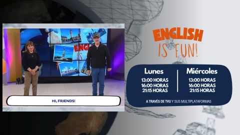 ¡English is Fun!_cápsulas educativas de inglés son transmitidas por TVU