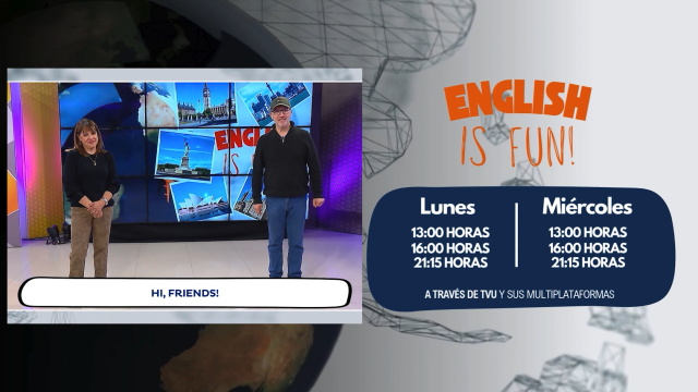 ¡English is Fun!_cápsulas educativas de inglés son transmitidas por TVU